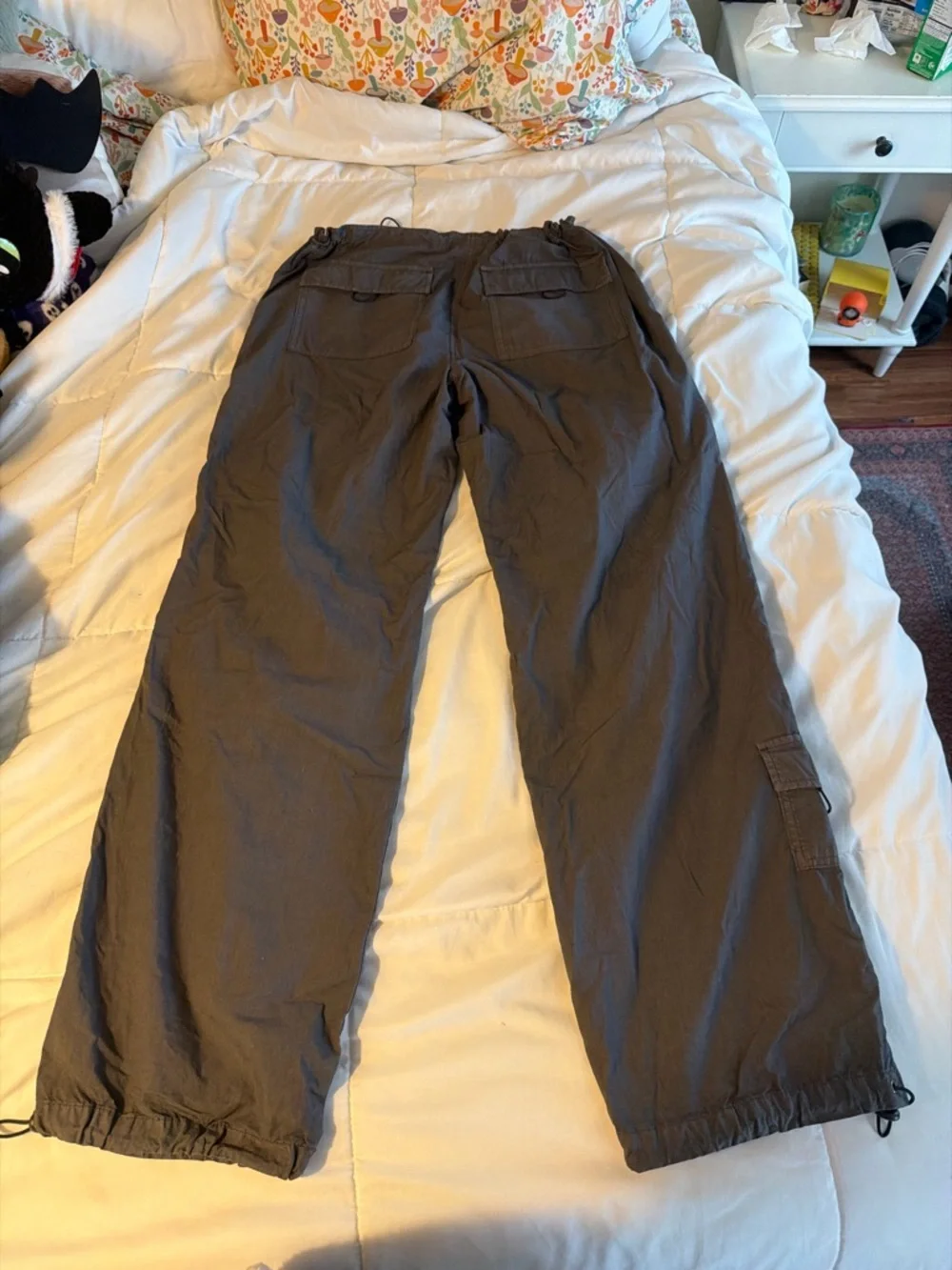 Garage paxton grey parachute cargo pants - Picture 10 of 11